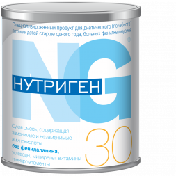 Лечебное питание Нутриген 30 при заболевании фенилкетонурия 500 гр.
