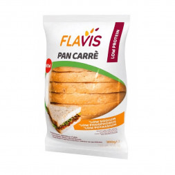 Безбелковый хлеб белый Pan Carre Flavis 300 гр.