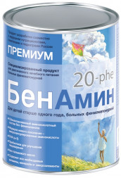 БенАмин 20-phe, Питание при ФКУ, 400 гр.