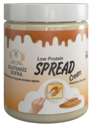 Низкобелковый крем со вкусом фундука Sofra Low-protein Spreadable Hazelnut Flavor Cream, 300 гр.