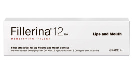 Fillerina 12HA Densifying-Filler Lips and Mouth Grade 4, Гель-филлер для объема и коррекции контура губ Уровень 4, объем 7 мл.