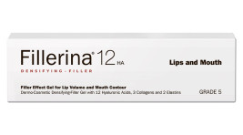 Fillerina 12HA Densifying-Filler Lips and Mouth Grade 5, Гель-филлер для объема и коррекции контура губ Уровень 5, объем 7 мл.