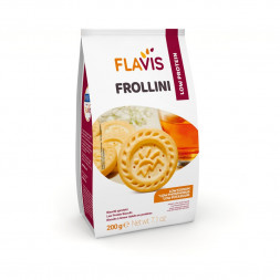 Безбелковое песочное печенье Flavis Frollini 200 гр.