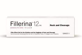 Fillerina 12HA Densifying-Filler Neck and Cleavege Grade 5, 30 ml. Дермо-косметический гель с эффектом филлера для для коррекции морщин в области шеи и декольте
