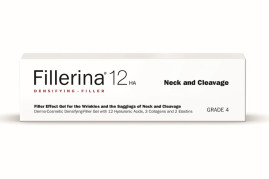 Fillerina 12HA Densifying-Filler Neck and Cleavege Grade 4, 30 ml. Дермо-косметический гель с эффектом филлера для для коррекции морщин в области шеи и декольте
