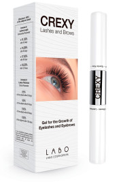 Labo Crexy Lashes and Brows Gel, 8 ml. Гель для стимуляции роста ресниц и бровей