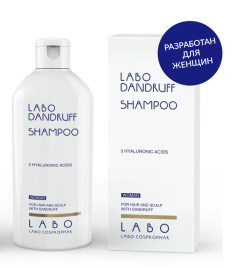 Labo Dandruff Shampoo 3HA 200ml. Шампунь против перхоти для женщин