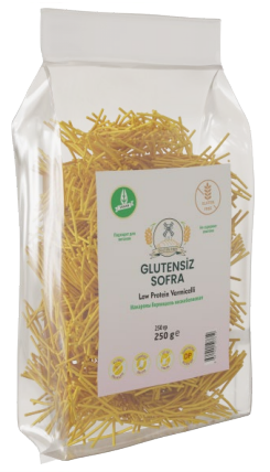 Низкобелковые безглютеновые макароны «Вермишель» Sofra Low-protein Vermicelli, 250 гр. SLP507619