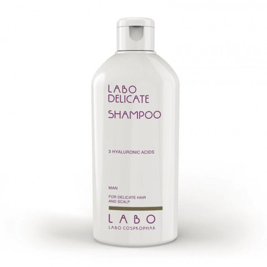 Labo Delicate Shampoo 3HA 200 ml. Шампунь для чувствительной кожи головы для мужчин