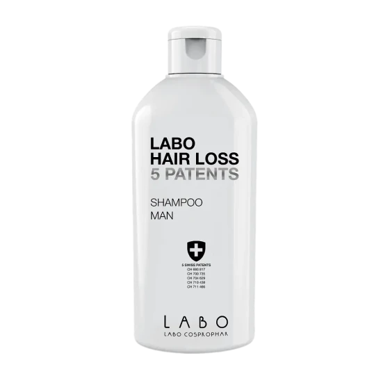Labo Hair Loss 5 Patents Shampoo Man 200 ml. Шампунь против выпадения волос для мужчин