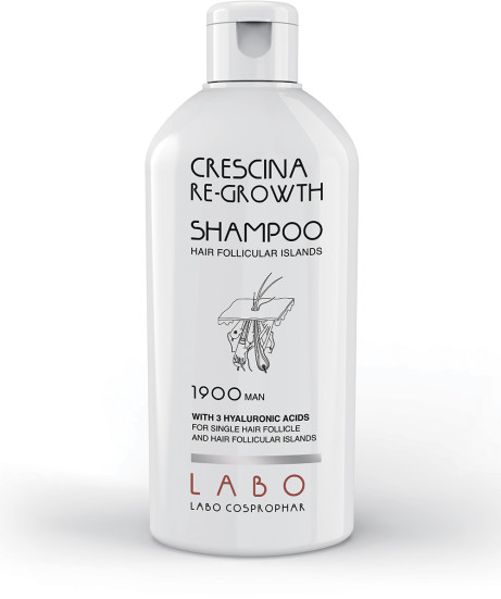 Crescina shampoo Follicular Islands for Man 1900, 200 ml. Шампунь против поредения и стимуляции роста волос для мужчин