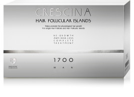 Crescina Hair Follicular Islands Complex 1700 20+20 Man. Комплекс лосьонов (лосьон для стимуляции роста волос + лосьон против выпадения волос)
