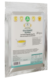 Низкобелковая безглютеновая смесь для овощного супа Sofra Low-protein Vegetable Soup Mix, 20 гр. SLP507374