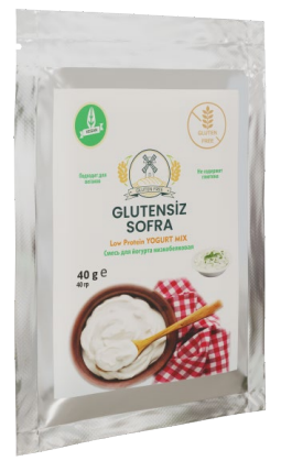 Низкобелковая безглютеновая смесь для йогурта Sofra Low-protein Yogurt Mix, 40 гр. SLP507480