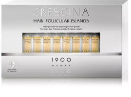 Crescina Hair Follicular Islands Re-Growth 1900 №10 Woman. Кресцина HFI Лосьон для стимуляции роста волос для женщин