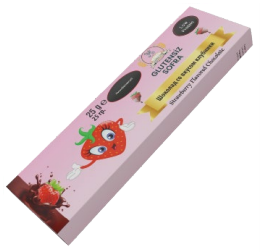 Низкобелковый безглютеновый шоколад со вкусом клубники Sofra Low-protein Strawberry Flavored Chocolate, 25 гр. SLP507473