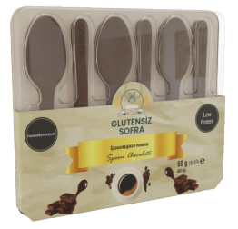 Низкобелковая безглютеновая «шоколадная ложка» Sofra Low-protein Spoon Chocolate, 60 гр. SLP507435